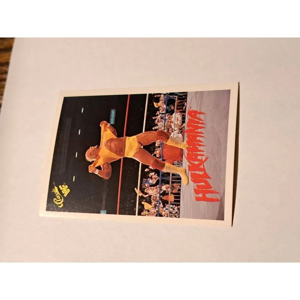 Vintage 1990 WWF Hulk Hogan Trading Card #90 Classic Titan Sports